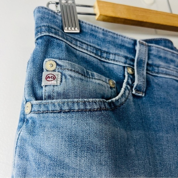 AG Everett Light Wash Slim Straight Blue Jeans 30W - Picture 8 of 10